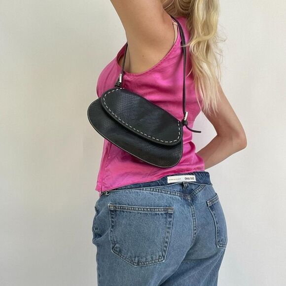 Vintage Y2K silk top - Picture 3 of 4